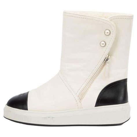 chanel c toe sneaker|Chanel cap toe boots.